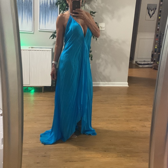 Aqua Maxi Gown – Colors of Fashion, NWT - Picture 7 of 15